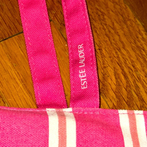 ESTEE LAUDER Cosmetics Skincare/Makeup Cotton Large Floral Colorful Tote Bag - Picture 2 of 11